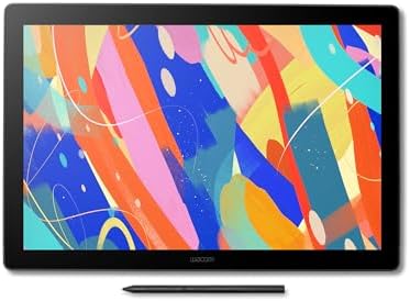 Wacom Cintiq 16 (2025 Edition) Drawing Tablet – Compact 2.5K Creative Pen Display with Wacom Pro Pen 3, Anti-Glare Etched Glass, Foldable Stand and USB-C